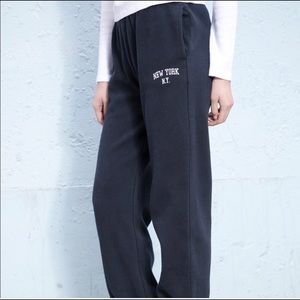 New York Navy Blue Brandy Sweatpants